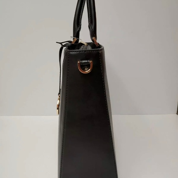 ❌Sold❌NEW Michael Kors Jessie Large Black Top Zip Tote Bag Handbag MSRP - Picture 4 of 8